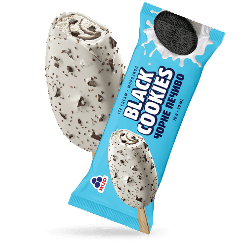 «BLACK COOKIES» Ice Cream
